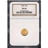 Image 3 : 1853 $1 Gold Liberty NGC MS66