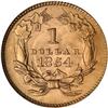 Image 2 : 1854 $1 Gold Indian NGC MS65