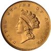 Image 1 : 1854 $1 Gold Indian Type II NGC MS63