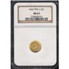 Image 3 : 1854 $1 Gold Indian Type II NGC MS63