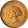 Image 1 : 1854 $1 Gold Indian Type II NGC MS63