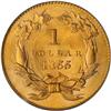 Image 2 : 1855 $1 Gold Indian Type II PCGS MS64