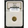 Image 3 : 1855 $1 Gold Indian Type II NGC MS62