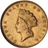 Image 1 : 1855-O $1 Gold Indian Type II NGC AU58