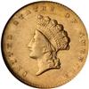 Image 1 : 1855-O $1 Gold Indian Type II NGC AU55