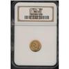 Image 3 : 1874 $1 Gold Indian NGC MS63