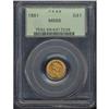 Image 3 : 1881 $1 Gold Indian PCGS MS66