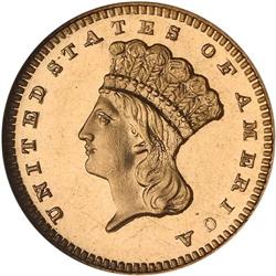 1886 $1 Gold Indian NGC PF66 CAM