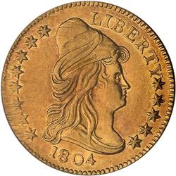 1804 $2.50 Bust. 14 Stars PCGS AU55