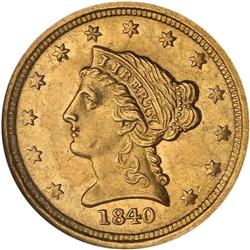 1840-C $2.50 Liberty NGC MS61