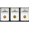 Image 1 : Lot of Three $2.5 Liberty Heads