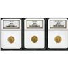 Image 3 : Lot of Three $2.5 Liberty Heads