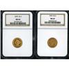 Image 1 : Lot of Two 1878 $2.5 Liberty Heads NGC