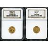 Image 1 : Lot of Two 1903 $2.5 Liberty Heads NGC MS65