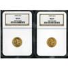 Image 3 : Lot of Two 1904 $2.5 Liberty Heads NGC MS65