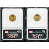 Image 2 : Lot of Two $2.5 Liberty Heads NGC MS65