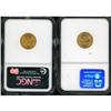 Image 2 : Lot of Two $2.50 Liberty Head NGC MS65