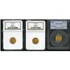 Image 1 : Lot of Three $2.5 Liberty Heads
