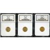 Image 3 : Lot of Three $2.5 Liberty Heads