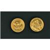 Image 2 : Lot of Two $2.5 Gold Pieces Raw