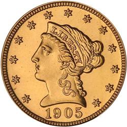 1905 $2.50 Liberty PCGS Proof 65