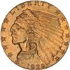 Image 1 : 1929 $2.50 Indian PCGS MS65