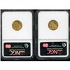 Image 2 : Lot of Two $2.5 Indian Eagles NGC MS64