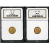 Image 3 : Lot of Two $2.5 Indian Eagles NGC MS64