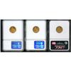 Image 2 : Lot of Three $2.5 Indian Heads NGC MS64