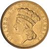 Image 1 : 1854-O $3 Gold NGC AU53