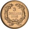 Image 2 : 1856 $3 Gold NGC AU58