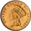 Image 1 : 1878 $3 Gold PCGS MS63