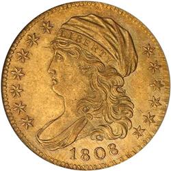 1808 $5 Bust NGC MS63