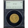 Image 3 : 1813 $5 Capped Head PCGS EF40