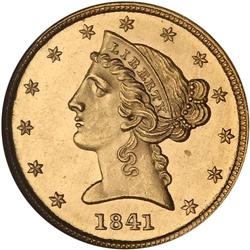 1841 $5 Liberty No Motto NGC MS64 STAR