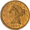 Image 1 : 1844-D $5 Liberty Numistrust EF45