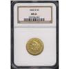 Image 3 : 1845-D $5 Liberty NGC MS61