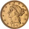 Image 1 : 1847 $5 Liberty NGC MS62