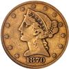 Image 1 : 1870-CC $5 Liberty NGC F15