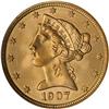 Image 1 : 1907 $5 Liberty NGC MS68