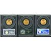 Image 2 : Lot of Three Liberty Half Eagles PCGS