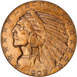 1909-D $5 Indian PCGS MS64