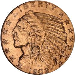 1909-D $5 Indian NGC MS64