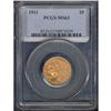 Image 3 : 1911 $5 Indian PCGS MS63