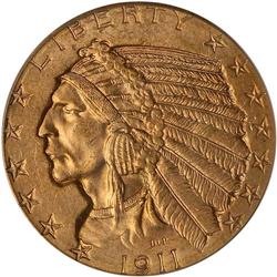 1911-D $5 Indian PCGS MS64