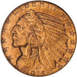 1915-S $5 Indian PCGS MS62
