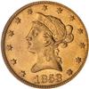 Image 1 : 1853-O $10 Liberty NGC AU58