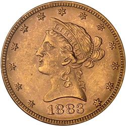 1883 $10 Liberty NGC MS63