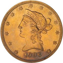 1906-O $10 Liberty PCGS MS62