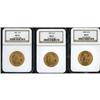 Image 3 : Lot of Three $10 Liberty Heads NGC MS63